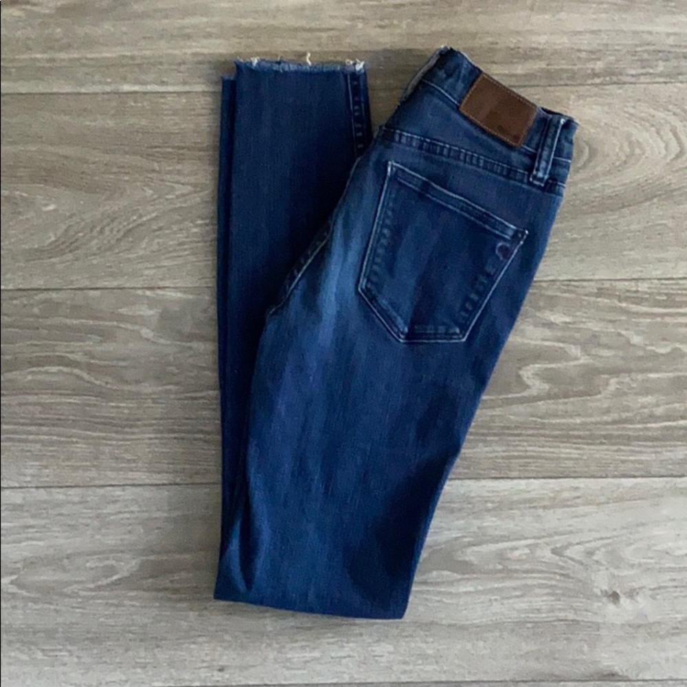 madewell 10” high rise skinny skinny jeans